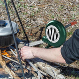 Blower Popcorn Fan, Manual BBQ Forge Air Blower with Hand Crank for Camping Picnic Outdoor - 80W-350W(150W) image 4