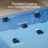 Beatbot AquaSense 2 Pro Cordless Pool Vacuum Robot, Unmatched 5-in-1 Cleaning, Surface Parking, Skims Water Surface with APP Control, Water Clarification, for Pools up to 3,875 Sq.ft 锟斤拷 Emerald Green image 3