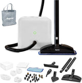 Steam cleaner, equipped with a 40-piece accessory set, has powerful functions and adopts a chemical-free cleaning method. It is suitable for cleaning floors, cars, tiles, gaps, etc. It can kill 99.9% of bacteria and viruses. image 2
