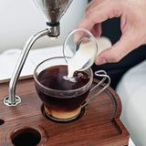 Coffee Alarm Clock Coffee Maker- Black Walnut image 2
