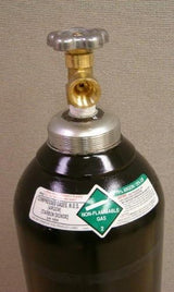 80 cu/ft 75% Argon 25% CO2 Welding Gas Cylinder Tank CGA 580 - FULL image 2