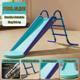 Pool Slide Inflatable Swimming Water Slide, Summer Swimming Pool Supplies Universal Trampoline Ladder Backyard Slide Home Playground Equipment image 3
