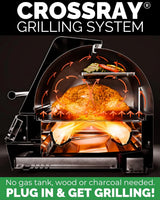 Electric Barbecue Grill | Compact design, quick preheating, digital temperature control | High-power infrared outdoor barbecue and grilling function image 4