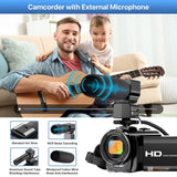 Video Camera Vlogging Camera Recorder FHD 1080P image 4