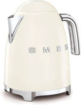 Retro style 7-tank electric kettle, featuring automatic power-off function, detachable base and water level indicator, with matte Canobrandt finish. image 3