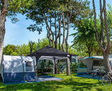 Outdoor retractable sunshade tent (10x10) camping sun shelter series, grey version image 4