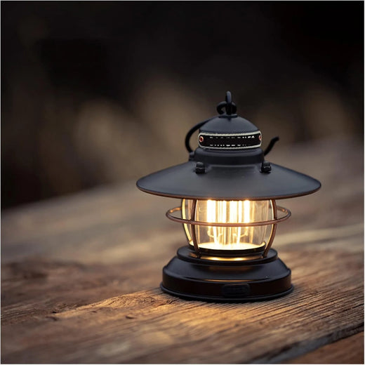Outdoor vintage camping lamp, camping hanging tent lamp, portable lamp, LED lighting, emergency camping lamp, team hiking lamp, essential item for power outage camping.