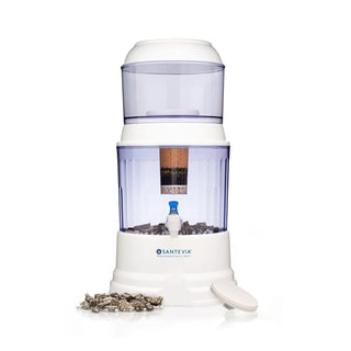 Counter-top type - Enhanced alkaline and fluoride filter | Household water filter that makes water alkaline and adds minerals | Chlorine and fluoride filter