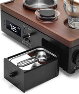 Coffee Alarm Clock Coffee Maker- Black Walnut image 3