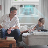PhiloDeco 12000 BTU Window Air Conditioner 550 Sq Ft. Intelligent Ac Units, LED Display Screen, Operates Quietly, Energy-Saving. Timer ? Sleep and... image 4