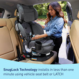 Graco Turn2Me 3-in-1 Convertible Car Seat, Rotating, Rear & Forward-Facing, Highback Booster, SnugLock, Cambridge image 4