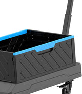 Foldable trolley: A wheeled foldable trolley, suitable for outdoor camping activities image 2