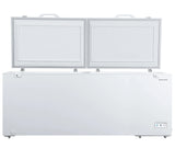 Hamilton Beach 21 Cu. ft. Chest Freezer, Double Doors, HZ9212, White image 2