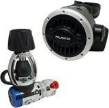 Yoke Regulator & Octopus Combo for Scuba Diving | High-Performance Over-Balanced Regulator, Silicone Mouthpiece, 27" Hose, Large Purge Button, 36" Yellow Octopus Hose image 3