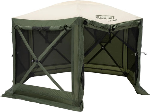 Screen Tent, Outdoor Camping Gazebo Canopy, Escape, 11.5', Brown