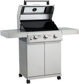 Larger 4-Burner Propane Gas Grills bbq Stainless Steel Heavy-Duty Cabinet Style with Knob Controls Side Burner Mesa 400m image 3