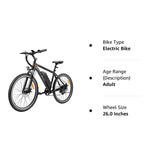 Electric Bike for Adults with 360Wh Removable Battery image 4