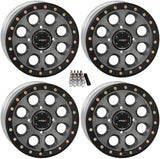 SB-7 Beadlock 15" Wheels Titanium (5 2) Polaris RZR 1000 XP/Ranger XP 900/1000 image 4