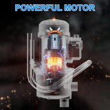 1.6 HP Portable Water Transfer Pump 1500 GPH Electric Shallow Well Pump Garden Booster Pumps for Draining Irrigation Lawn Farm Water Removal image 3