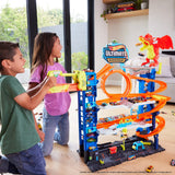 Hot Wheels City Ultimate Garage Playset with 2 Die-Cast Cars, Storage for 50 Cars Child Age 4-8 image 2