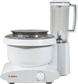 Blender: 500 watts, 6.5-gallon capacity, with corded mixing paddle, dough hook, and nutritional machine dough extension hook combo set