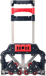 Hand Cart-Home Small Trailer Luggage Cart Folding Trolley Car Outdoor Goods Shopping Trolley Cart Truck image 2