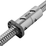 750 mm C5 ball screw with end-mounted bearing nut cover image 3