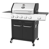 Burner Propane Gas Grill with Side Burner image 3