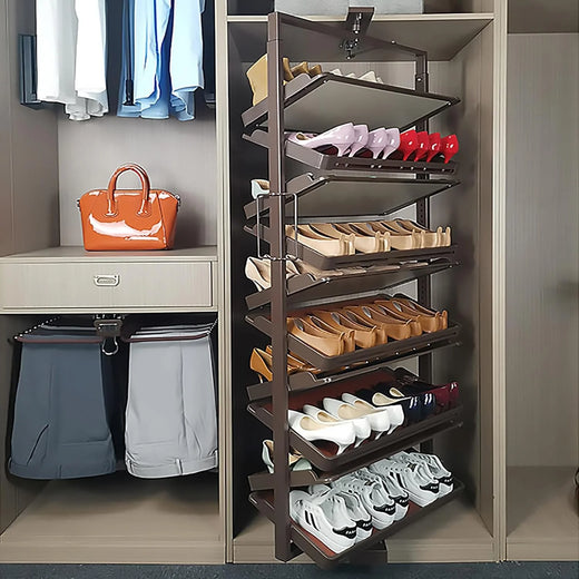 Rotating Shoe Rack，360° Rotating Vertical Shoe Rack，Free Standing Shoe Racks，15-Tiers Shoe Rack Organizer Shoe Storage Shelf For Entryway Living Room Hallway Shoe Cabinet. ( Size : Fifteen Layers )