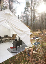 Guide Gear Large Outdoor Wood Burning Stove Portable with Chimney Pipe for Cooking, Camping, Tent, Hiking, Fishing, Backpacking image 3