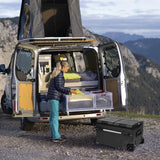 48 Qt. Portable 12v Electric Cooler with LG Compressor, Fridge and Freezer, Rugged Wheels, and Solar Power Input, Perfect Plug-In Cooler for Camping, Trucks, Travel, Car and Home image 3