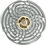 Mindsight Moving Kinetic Wall Art - Wind up to power peaceful motion (no battery) - Calming Wall Décor for Living Room, Office, Bedroom, Kitchen - Hand Crafted Wood - Ripple, Canyon Brown