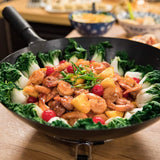 The electromagnetic frying pan can precisely control the temperature, ranging from 100°F to 575°F with intervals of 5°F. The pan body is dark in color, which can add complex charred aromas and flavors. The power is 3 watts. The specifications are 600 image 4