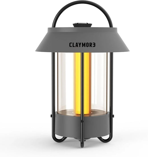 Desk Lamp (Dark Gray) - A beautiful portable outdoor lamp, featuring 4 different lighting heads, equipped with a 6700 mAh rechargeable battery, with a brightness of up to 660 lumens, and featuring waterproof functionality. Suitable for Halloween deco