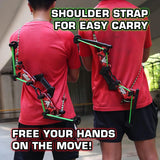 2. Master Controller Bow, 20 Zynix Whistle Arrows, 2 Parachute Replacement Parts, 2 Shoulder Straps and 4 Arrow Bags - Long-distance Outdoor Equipment image 4