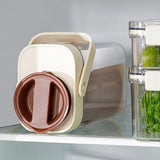 Iced Tea Pitcher, Tea Beverage Container, Leak Proof Dispenser with Transparent and Large Capacity Design for Outdoor Picnics, Parties, or Barbecues, 1 Piece image 4