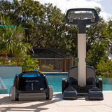 Robotic Pool Vacuum Cleaner All Pools up to 33 FT - Wall Climbing Scrubber Brush image 2