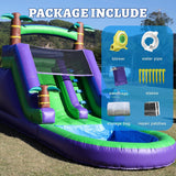 21FT(L) Commercial Grade Water Slide for Adults, (Heavy Duty Full PVC) (Big Splash Water Pool), 750w Blower, Inflatable Waterslide for Backyard, Outdoor Park, 21x9x12ft image 4