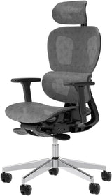 Ergonomic Mesh Office Chair with 3D Adjustable Armrest,Plastic Frame High Back Desk Computer Chair Ergo3d Ergonomic Office Chair with Wheels for Home & Office Black image 2