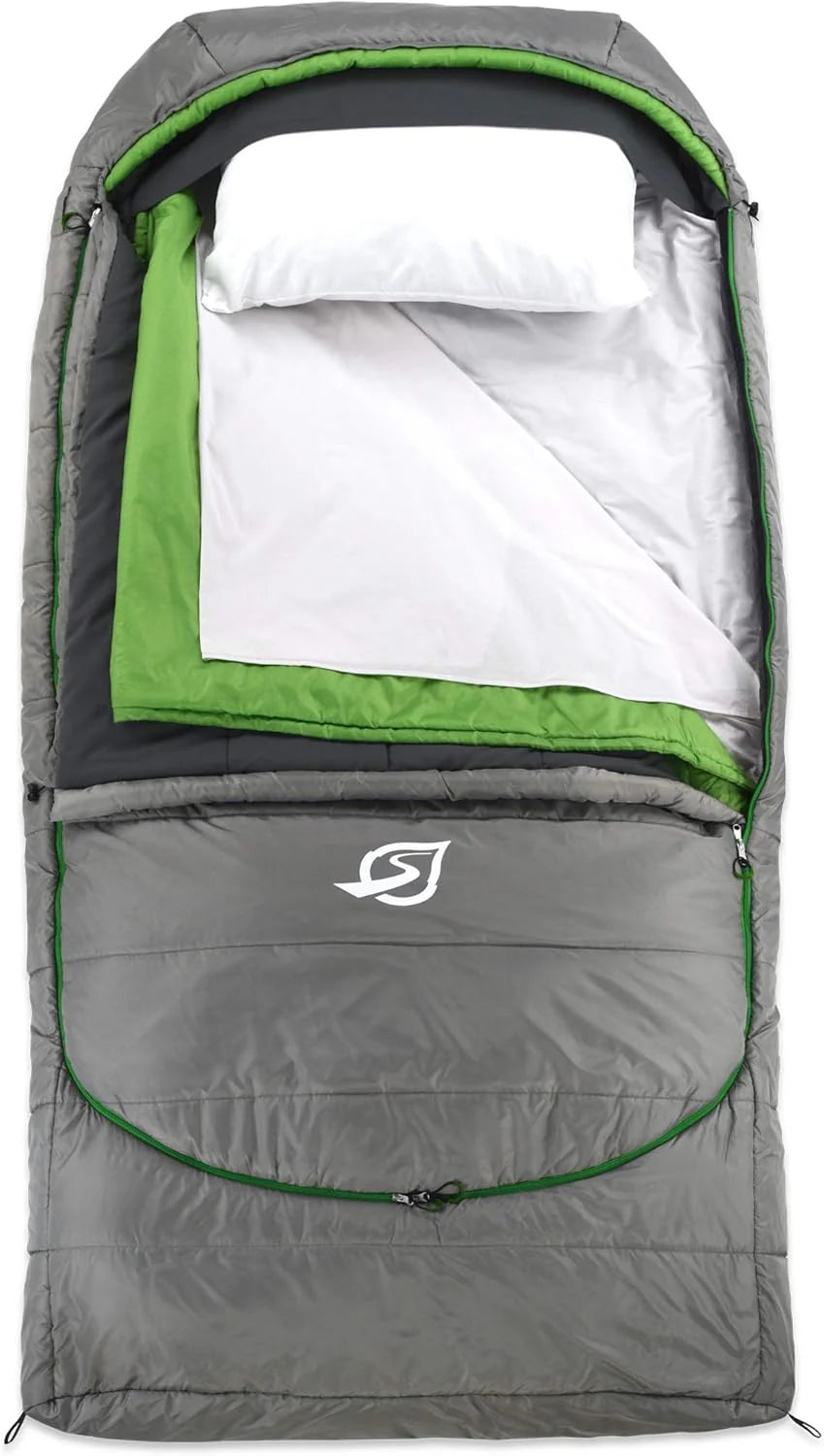 Adult Cloud-style sleeping bag - Adjustable multi-layer design, suitable for use in 3 to 4 seasons - Includes cotton bedding
