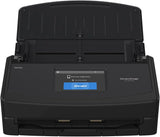 iX1600 Wireless or USB High-Speed Cloud Enabled Document, Photo & Receipt Scanner with Large Touchscreen and Auto Document Feeder for Mac or PC, 17 watts, Black
