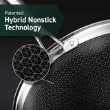HexClad Nonstick Dishwasher Friendly Compatible image 4