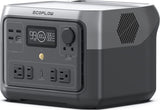 EcoFlow RIVER 2 Max Portable Power Station 512Wh Capacity.Solar Generator.1000W AC Output for Outdoor Camping.Home Backup.Emergency.RV.off-Grid