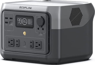 EcoFlow RIVER 2 Max Portable Power Station 512Wh Capacity.Solar Generator.1000W AC Output for Outdoor Camping.Home Backup.Emergency.RV.off-Grid