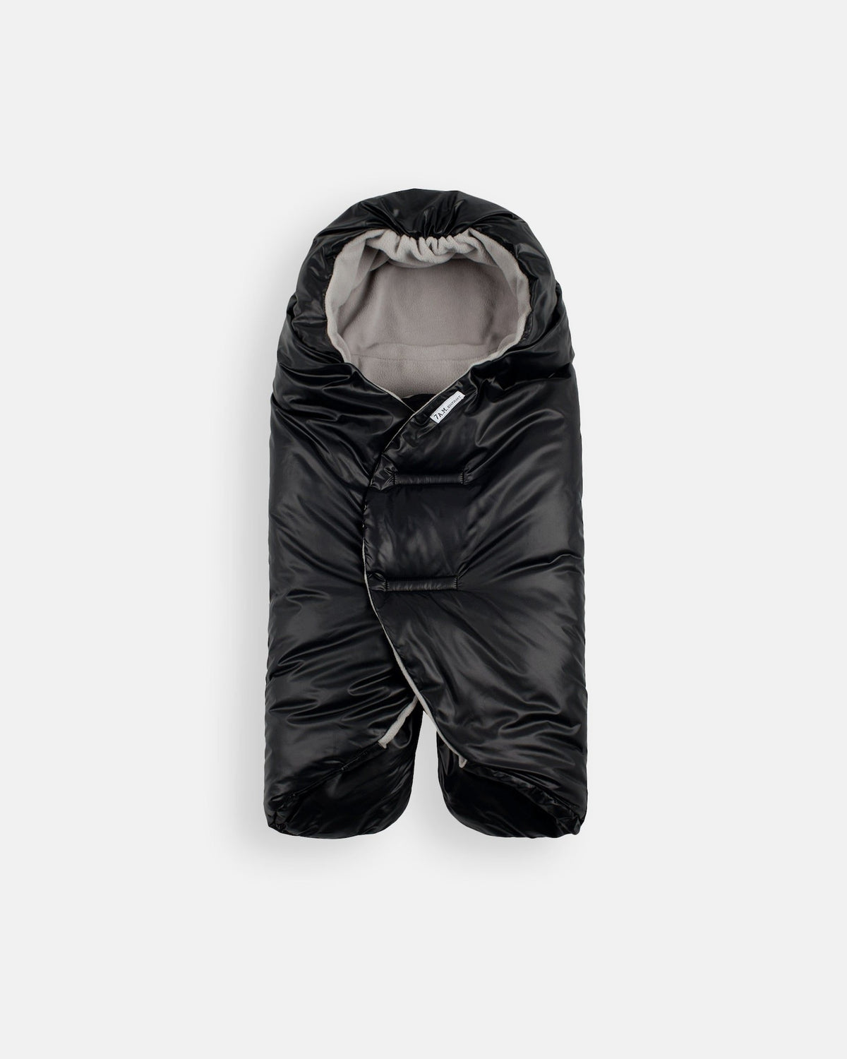 7AM Enfant Nido Fleece Lining Infant Wrap, Black