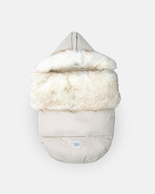 7AM Enfant PlushPod - Plush Lining - White, 0-18M