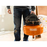 6 Gal. Portable Electric Pancake Air Compressor w/ 18GA Brad Nailer, 16GA Straight Finish Nailer, & 18GA Finish Stapler R69603FK image 4