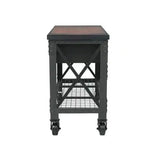 Building Products 72 in. 3-Drawers Rolling Industrial Workbench and Wood Top image 4