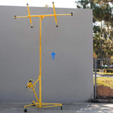 Drywall Lift 11' Yellow Rolling Sheetrock Panel Hoist Jack image 4