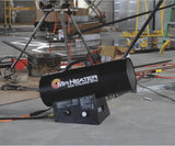 The Va Portable Propane Forced Ventilation Heater adopts silent combustion technology and is suitable for outdoor and work-site use, providing heating for heavy equipment. image 2